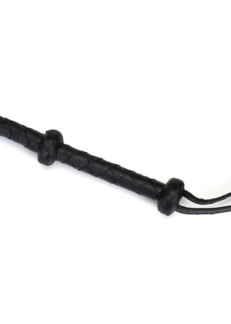Liebe Seele Demon's Kiss Leather Whip - BDSM Sex Toys Bedroom Fun