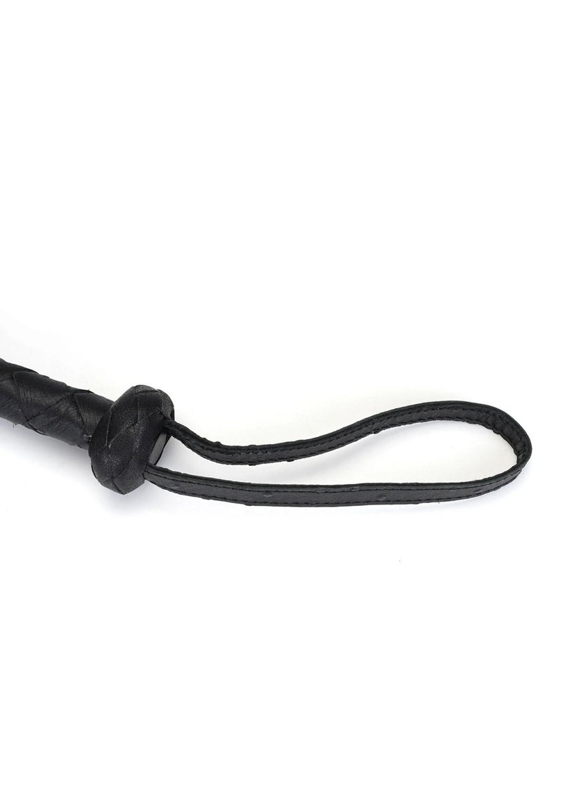Liebe Seele Demon's Kiss Leather Whip - BDSM Sex Toys Bedroom Fun