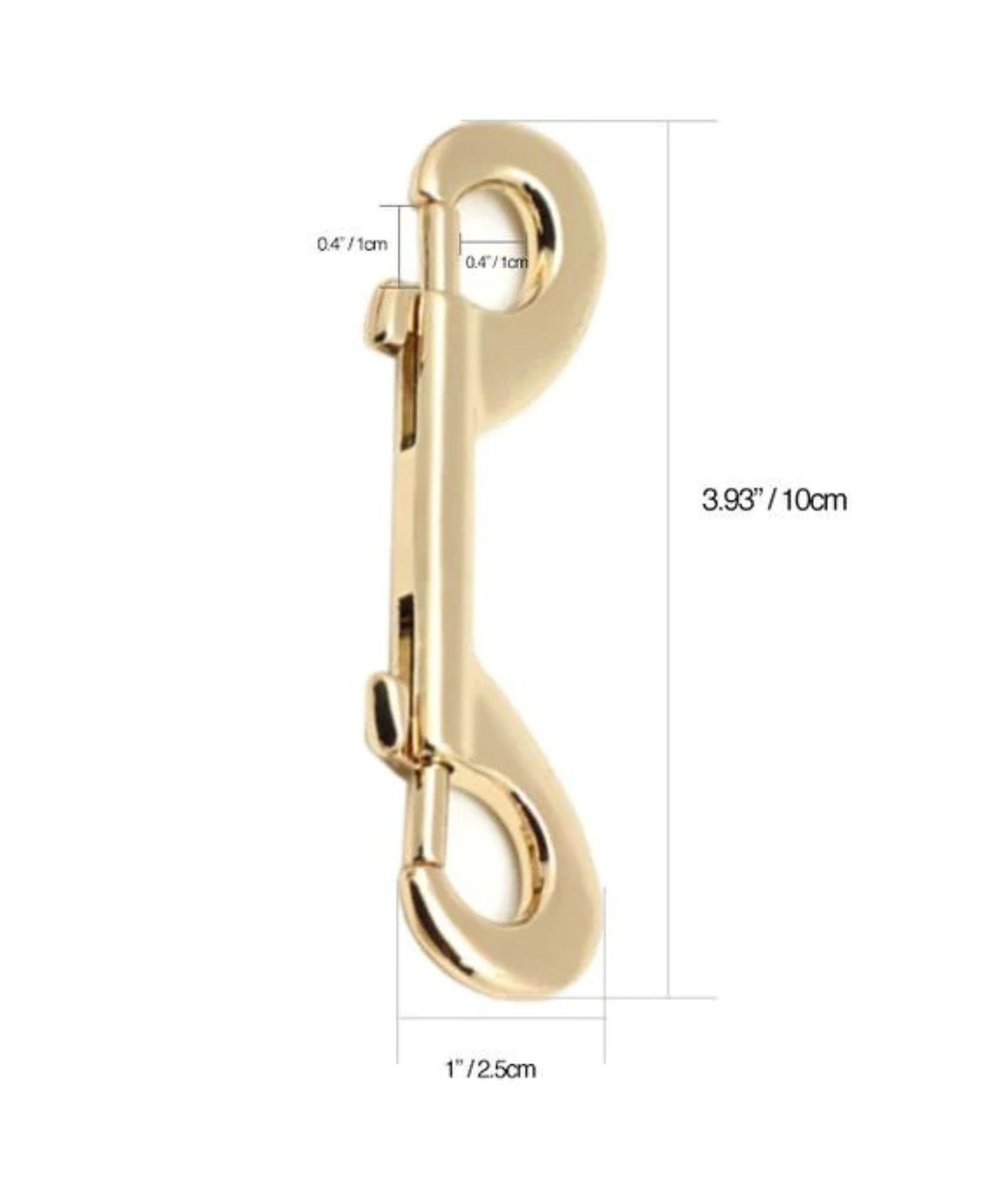 Liebe Seele Gold Double End Clips - Handcuff & Anklecuff Clip - Bondage BDSM Accessory | Avec Amour Lingerie