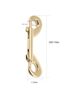 Liebe Seele Gold Double End Clips - Handcuff & Anklecuff Clip - Bondage BDSM Accessory | Avec Amour Lingerie