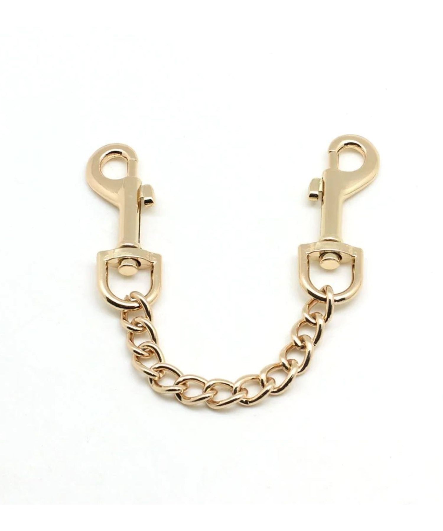 Liebe Seele Gold Quick Release Clip with Chain - Handcuff & Anklecuff Connector | Avec Amour Lingerie