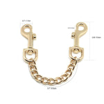 Liebe Seele Gold Quick Release Clip with Chain - Handcuff & Anklecuff Connector | Avec Amour Lingerie