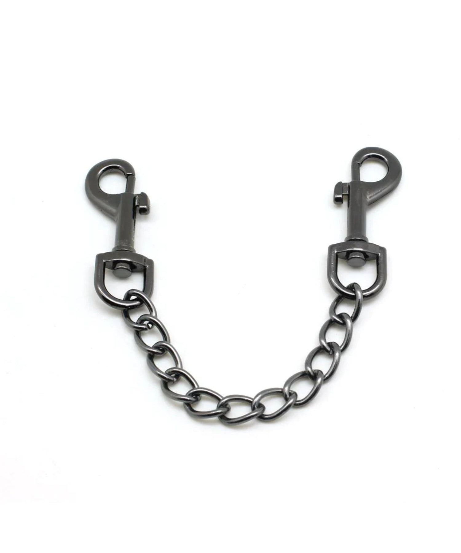 Liebe Seele Pewter Release Clip with Chain - Handcuff & Anklecuff Connector | Avec Amour Lingerie