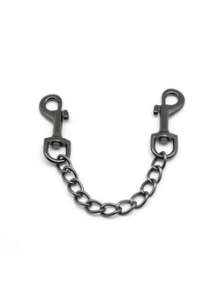 Liebe Seele Pewter Release Clip with Chain - Handcuff & Anklecuff Connector | Avec Amour Lingerie