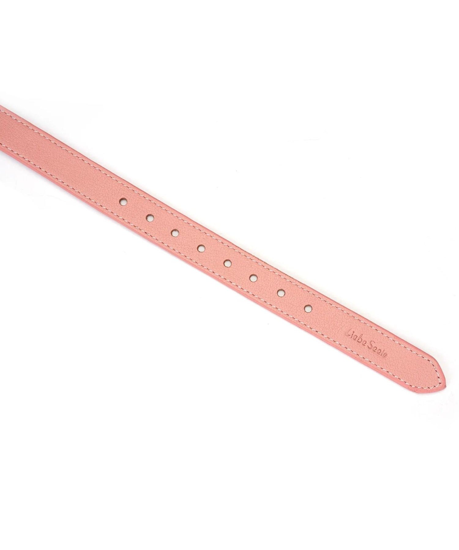 Liebe Seele Pink Dream Leather Blindfold - BDSM Bondage Accessories | Avec Amour Lingerie