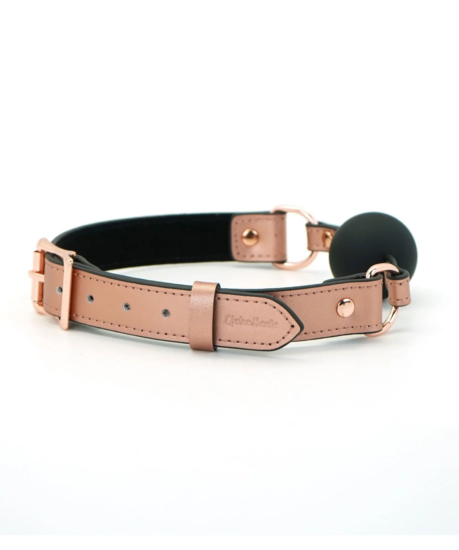 Liebe Seele Rose Gold Memory Ball Gag - BDSM Bondage Sex Toys | Avec Amour