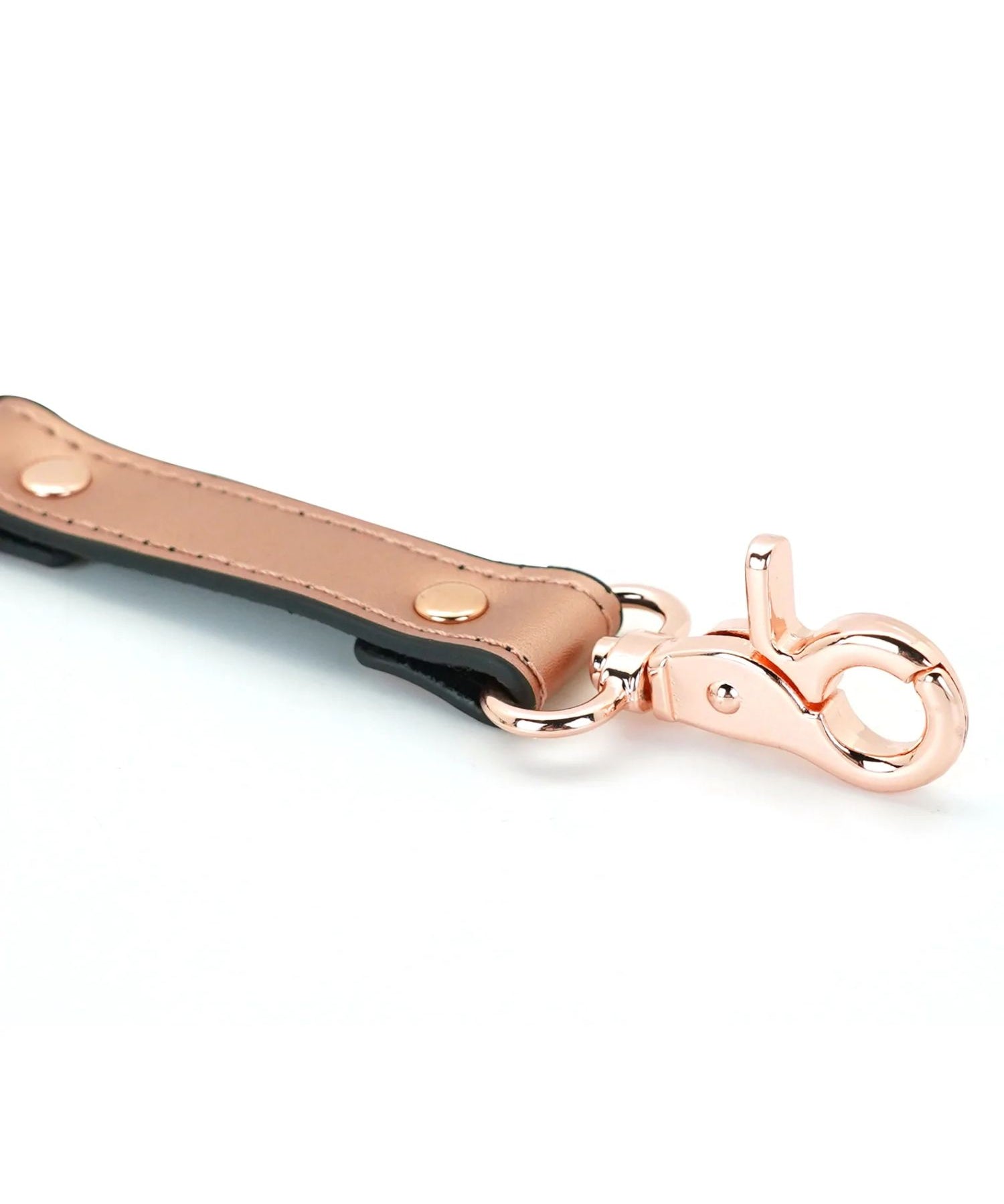 Liebe Seele Rose Gold Memory Hogtie - Handcuff / Ankle Cuff Accessory - BDSM Bondage Sex Toys | Avec Amour