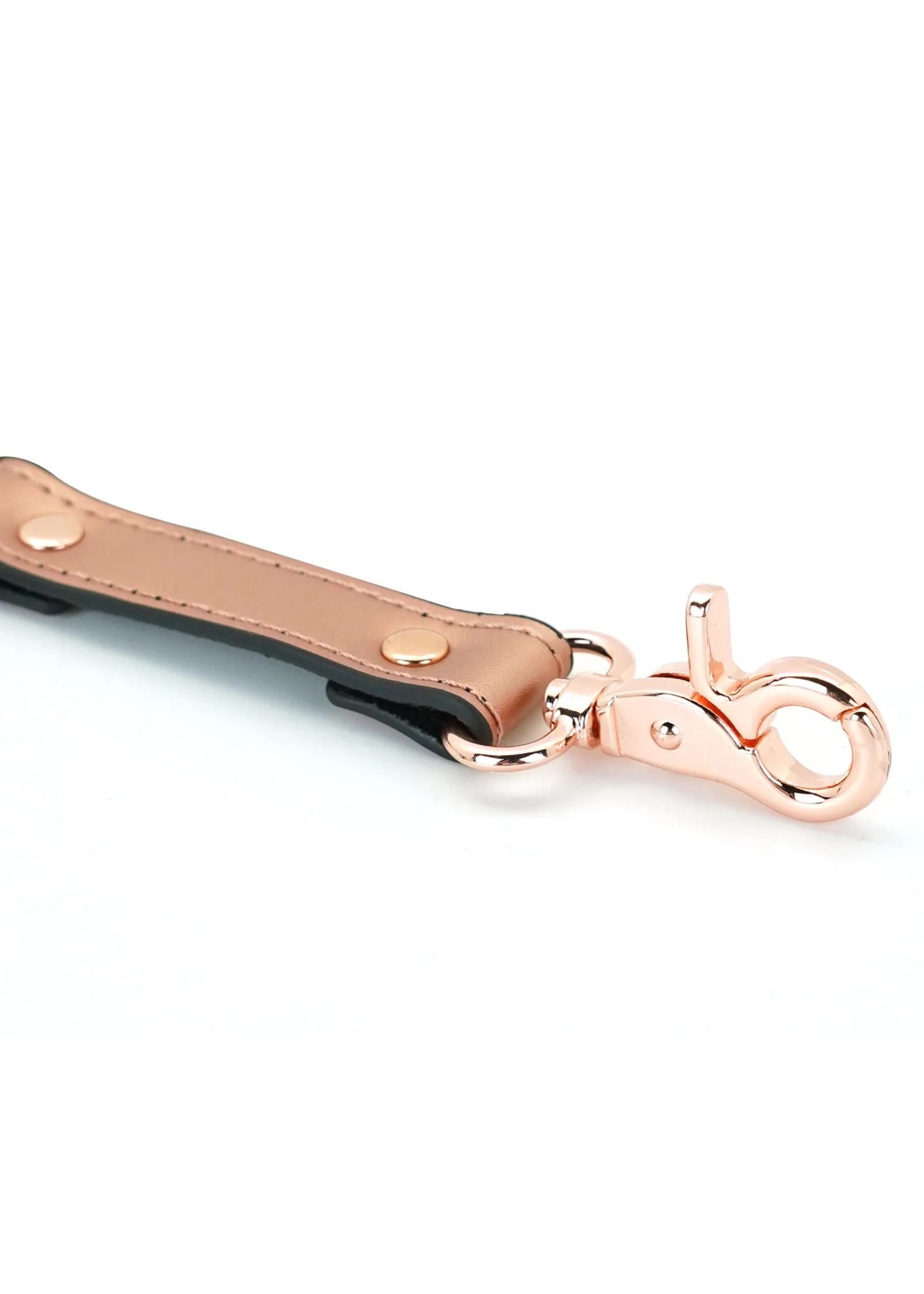Liebe Seele Rose Gold Memory Hogtie - Handcuff / Ankle Cuff Accessory - BDSM Bondage Sex Toys | Avec Amour