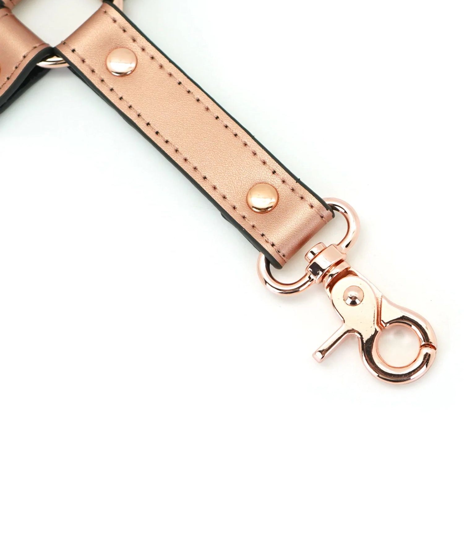 Liebe Seele Rose Gold Memory Hogtie - Handcuff / Ankle Cuff Accessory - BDSM Bondage Sex Toys | Avec Amour