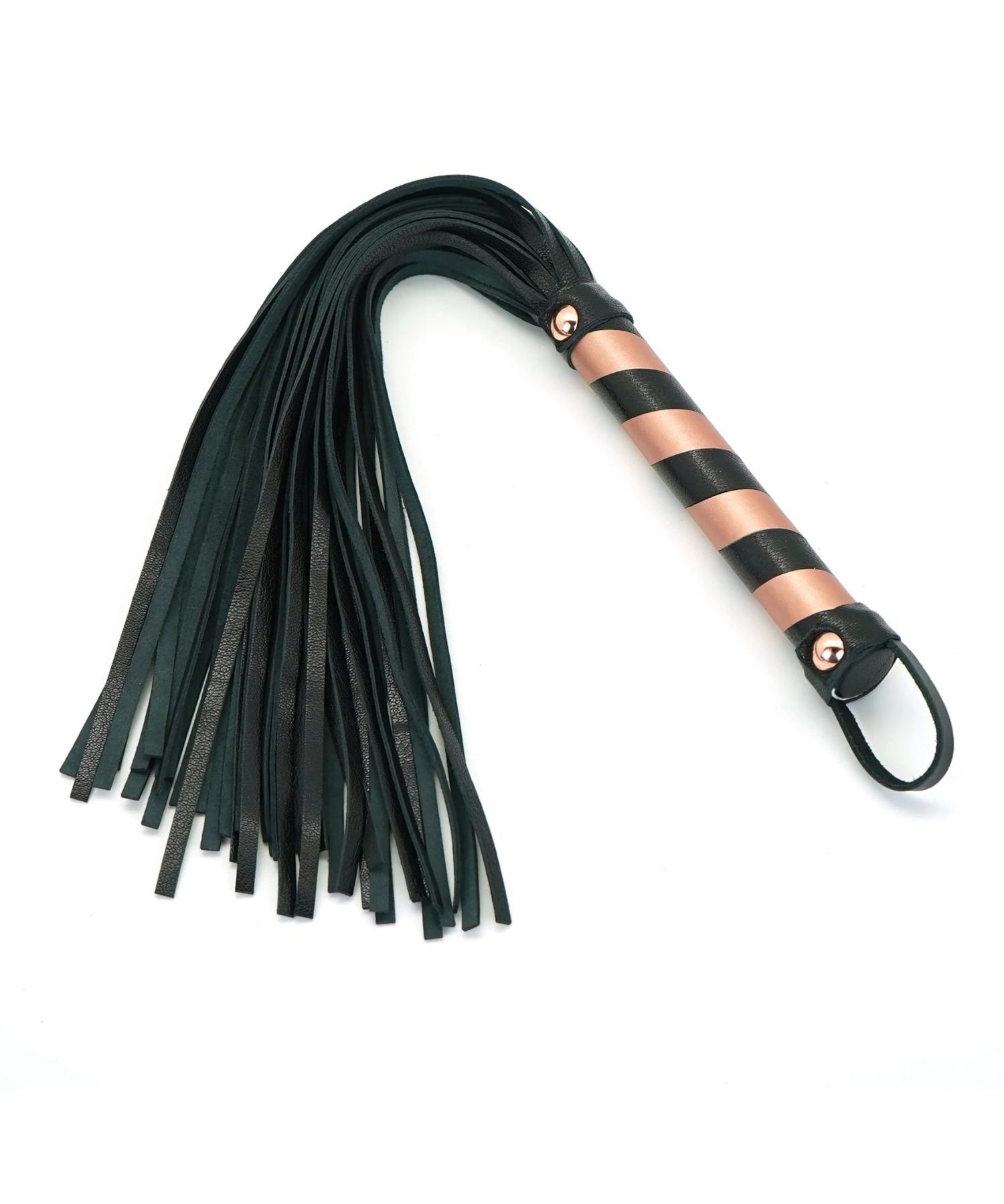 Liebe Seele Rose Gold Memory Spanking Flogger - BDSM Toys | Avec Amour Lingerie