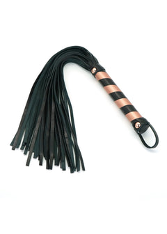Liebe Seele Rose Gold Memory Spanking Flogger - BDSM Toys | Avec Amour Lingerie