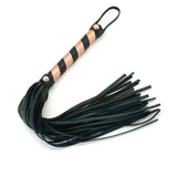 Liebe Seele Rose Gold Memory Spanking Flogger - BDSM Toys | Avec Amour Lingerie