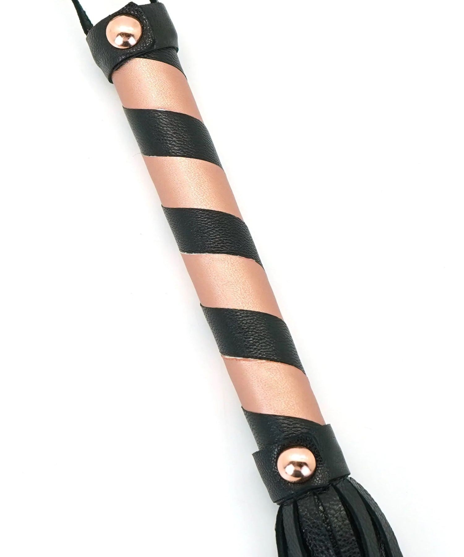 Liebe Seele Rose Gold Memory Spanking Flogger - BDSM Toys | Avec Amour Lingerie