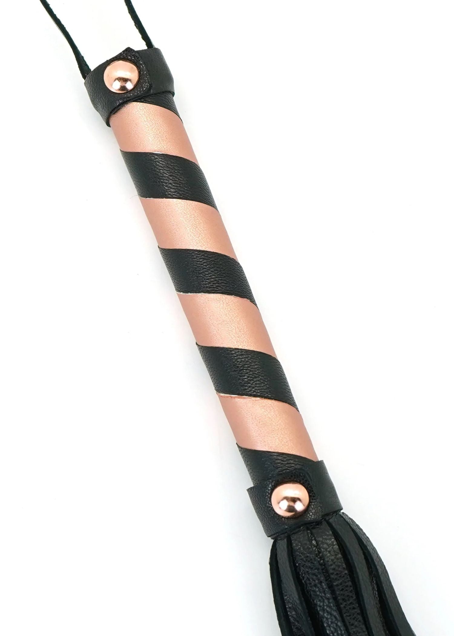 Liebe Seele Rose Gold Memory Spanking Flogger - BDSM Toys | Avec Amour Lingerie