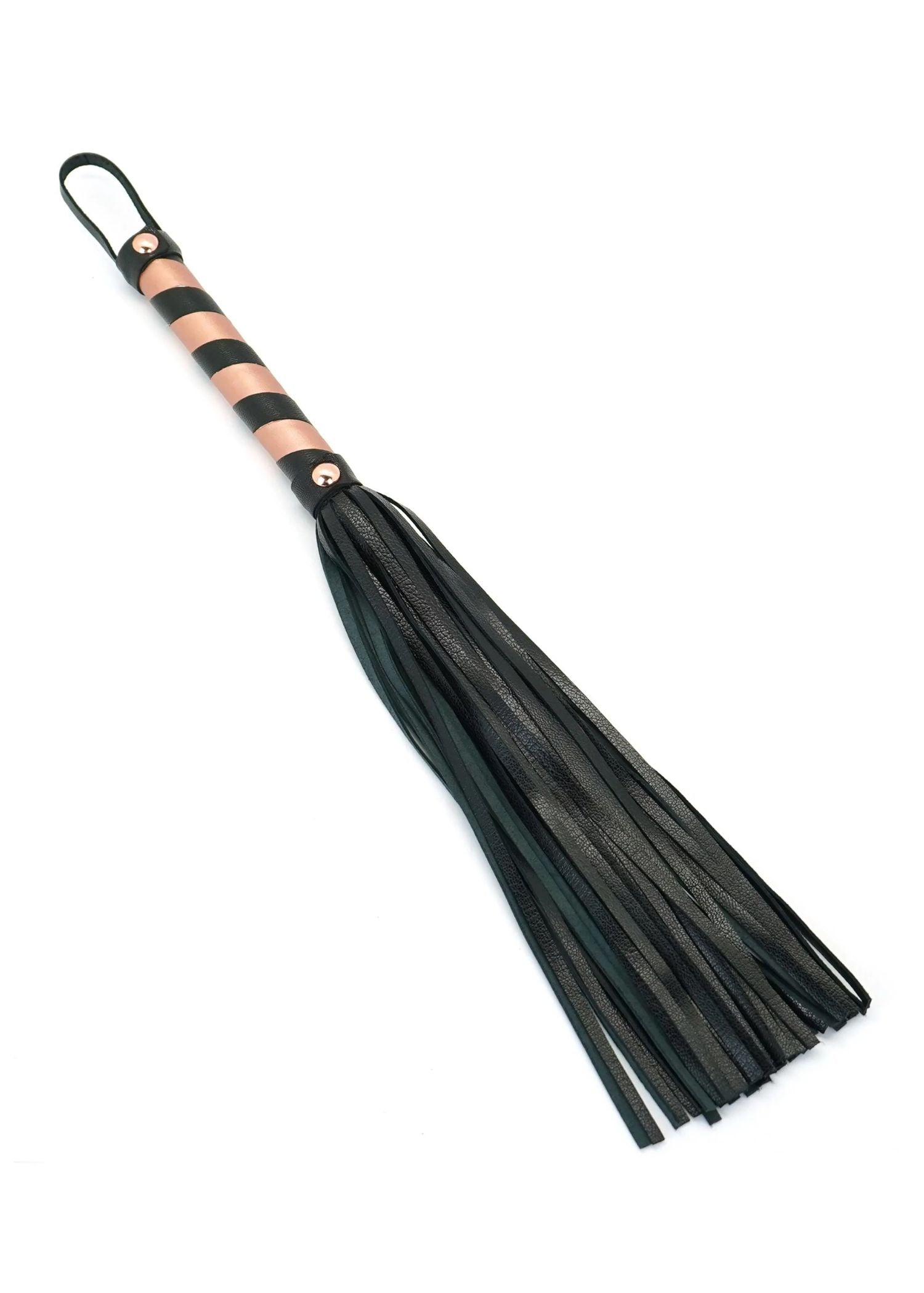 Liebe Seele Rose Gold Memory Spanking Flogger - BDSM Toys | Avec Amour Lingerie