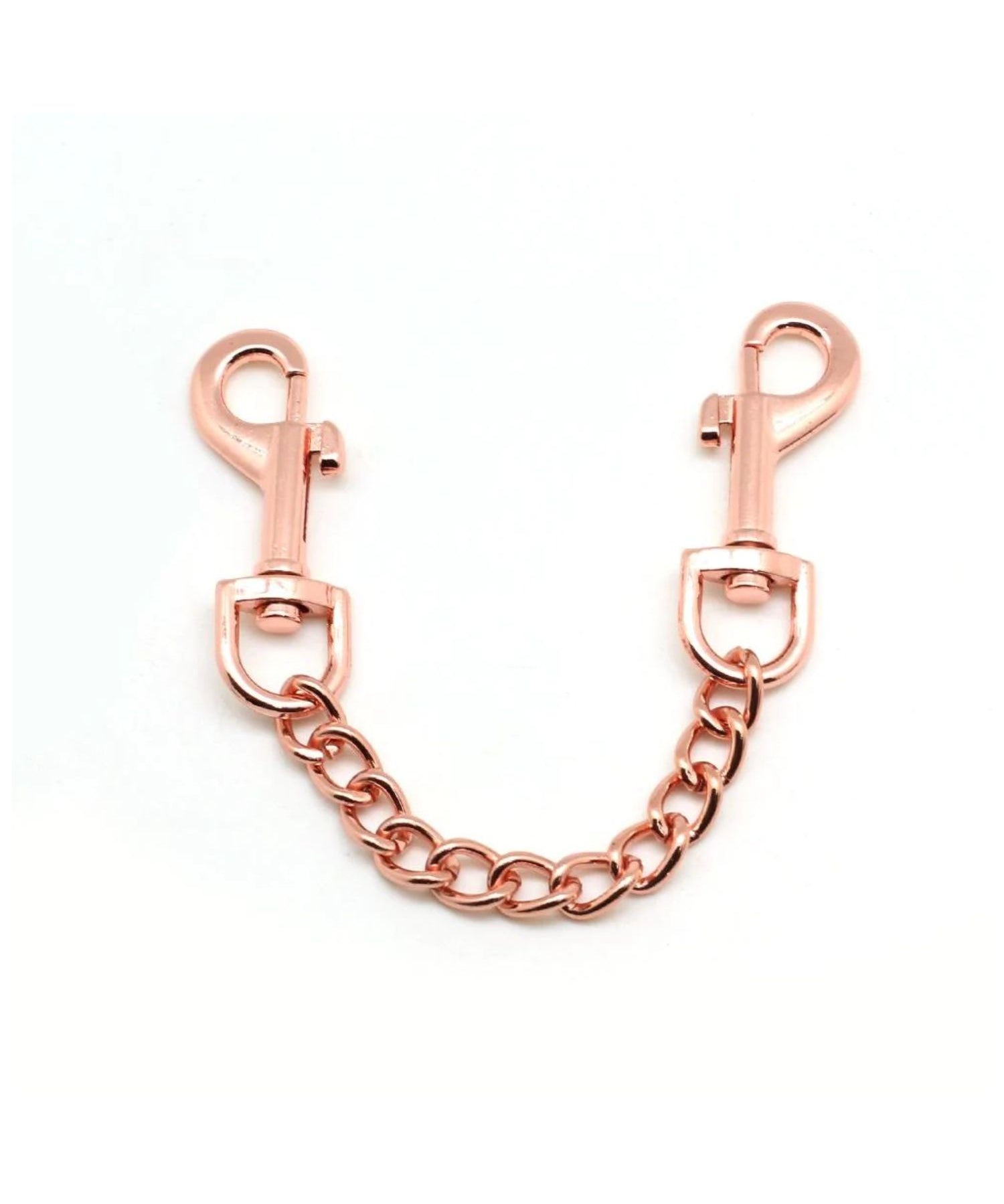 Liebe Seele Rose Gold Quick Release Clip with Chain - Handcuff & Anklecuff Connector | Avec Amour Lingerie