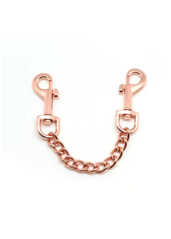 Liebe Seele Rose Gold Quick Release Clip with Chain - Handcuff & Anklecuff Connector | Avec Amour Lingerie