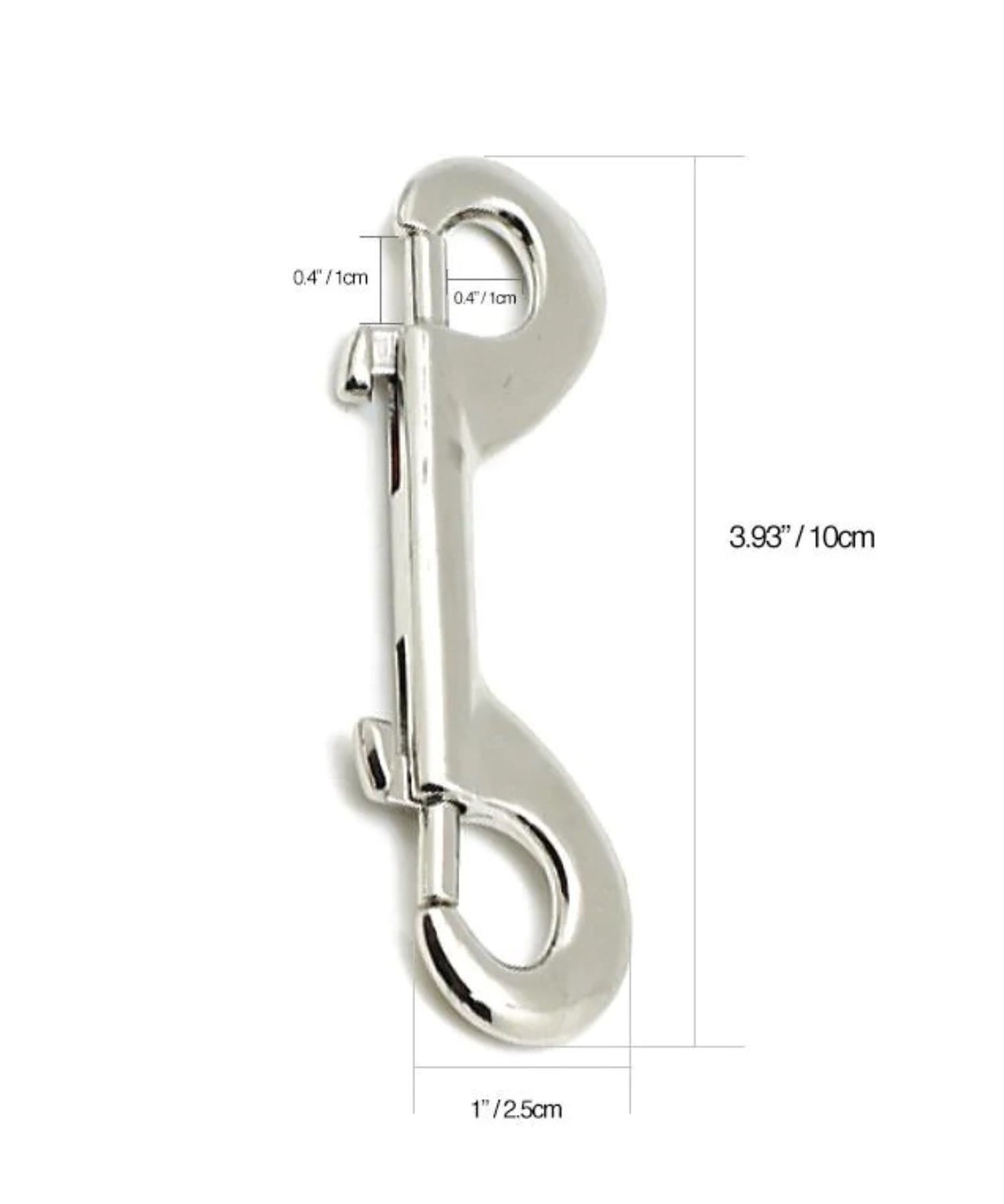 Liebe Seele Silver Double End Clips - Handcuff & Anklecuff Clip - Bondage BDSM Accessory | Avec Amour Lingerie