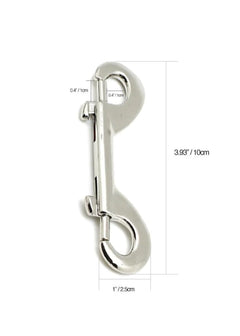 Liebe Seele Silver Double End Clips - Handcuff & Anklecuff Clip - Bondage BDSM Accessory | Avec Amour Lingerie