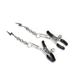 Liebe Seele Silver Lightning Nipple Clamps - Bedroom Fun | Avec Amour Lingerie