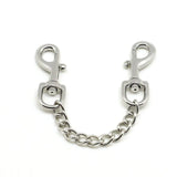 Liebe Seele Silver Quick Release Clip with Chain - Handcuff & Anklecuff Connector | Avec Amour Lingerie