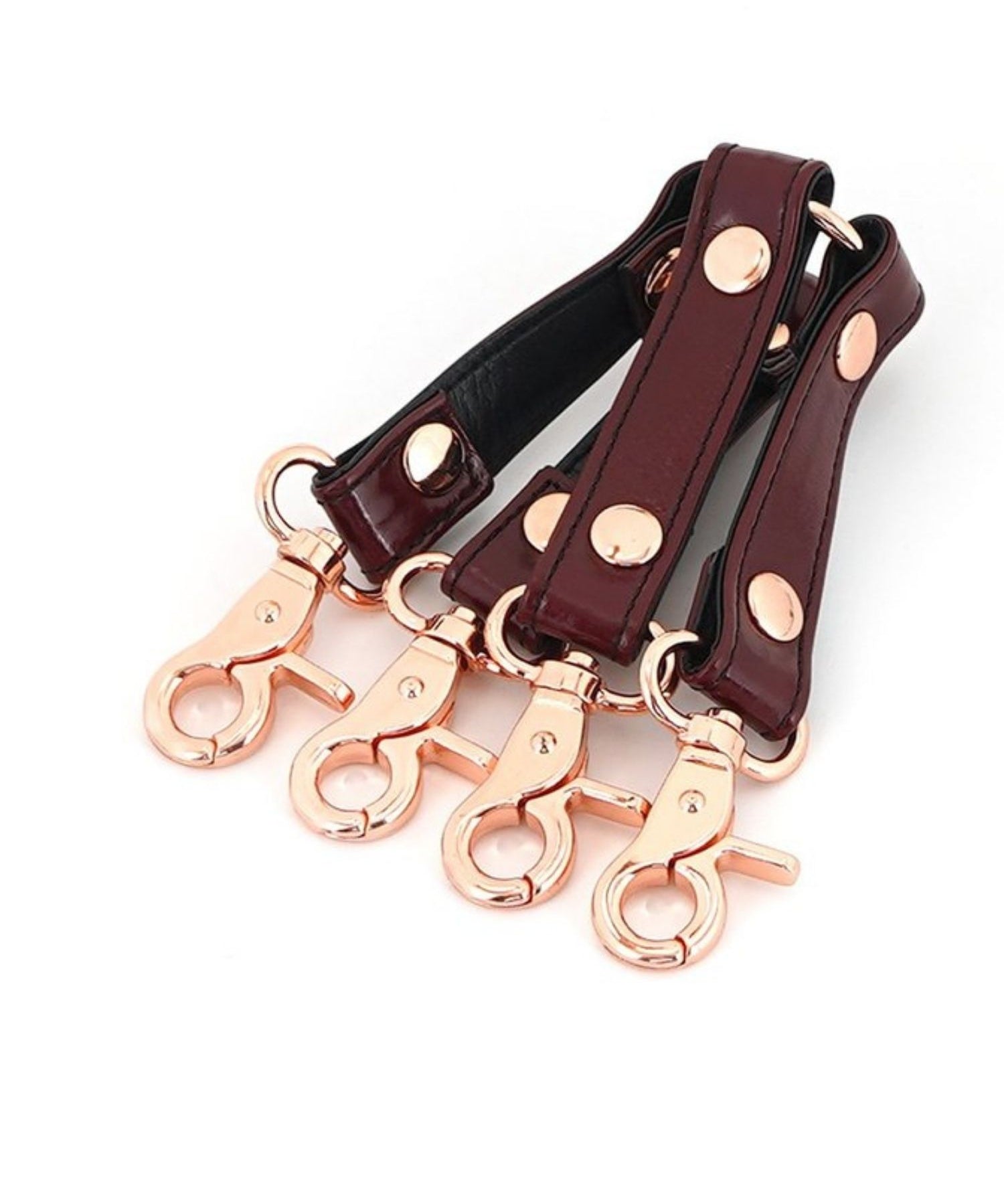 Liebe Seele - Wine Red - Leather Hogtie - BDSM Sex Toys