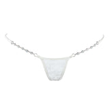 Lucky Cheeks Ivory Pearl Luxury Micro G-String - Avec Amour Sexy Lingerie