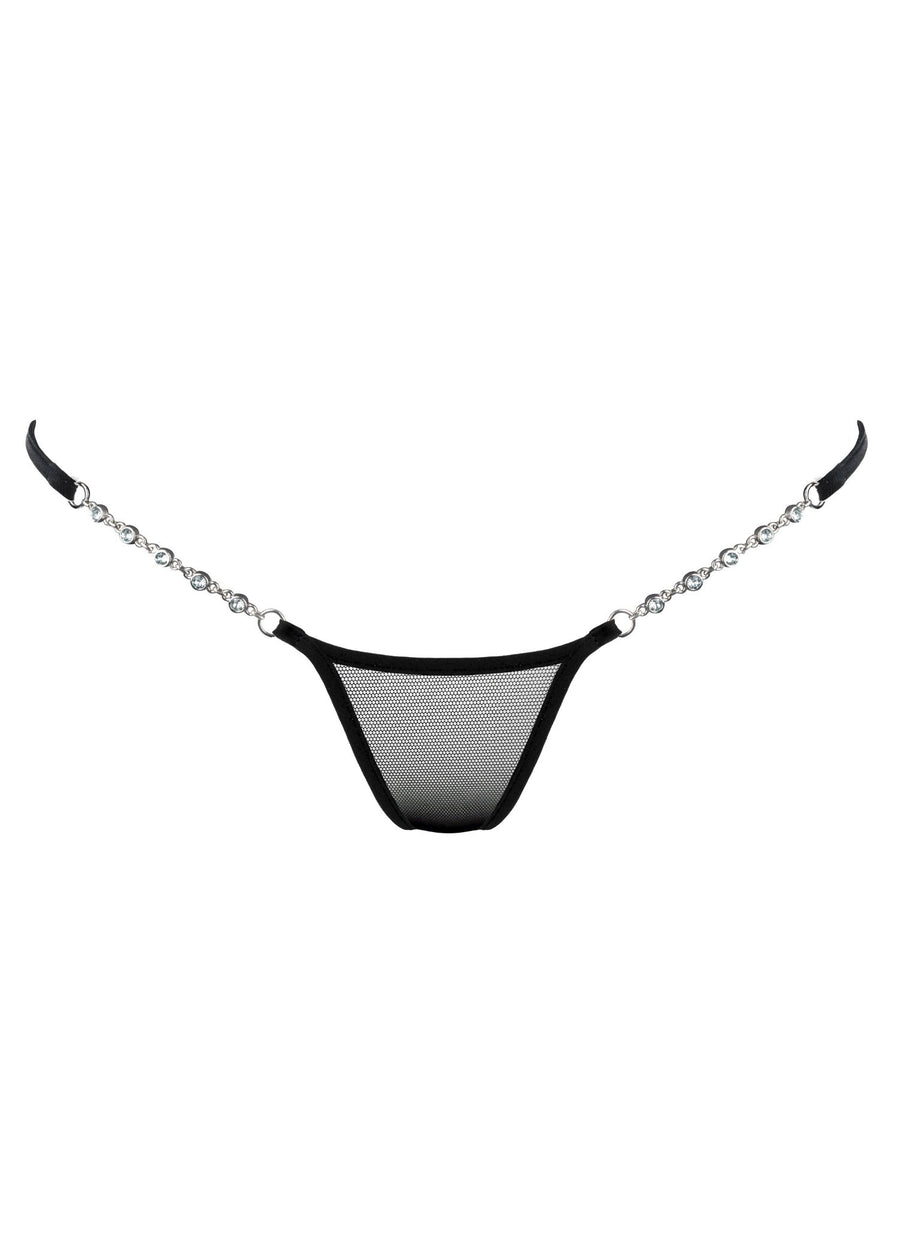 Lingerie Sexy G Strings Women V-shaped Metal Panties Low-rise