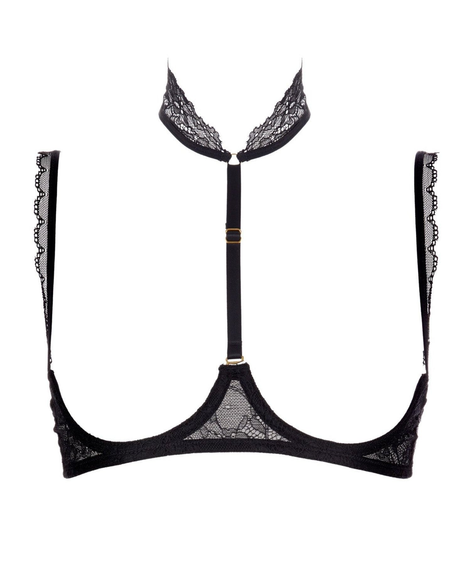 Maison Close Le Petit Secret Naked Breast Underwired Open Bra - Cupless Bra - Avec Amour Sexy Lingerie