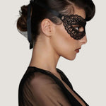 Maison Close Le Ravissant Les Romantiques Mask (Black) | Avec Amour Luxury Lingerie