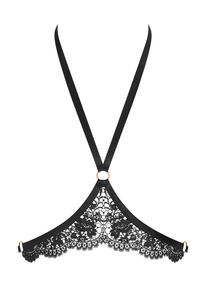 Maison Close Les Romantiques Le Ravissant Harness (Black Lace) - Avec Amour Sexy Lingerie