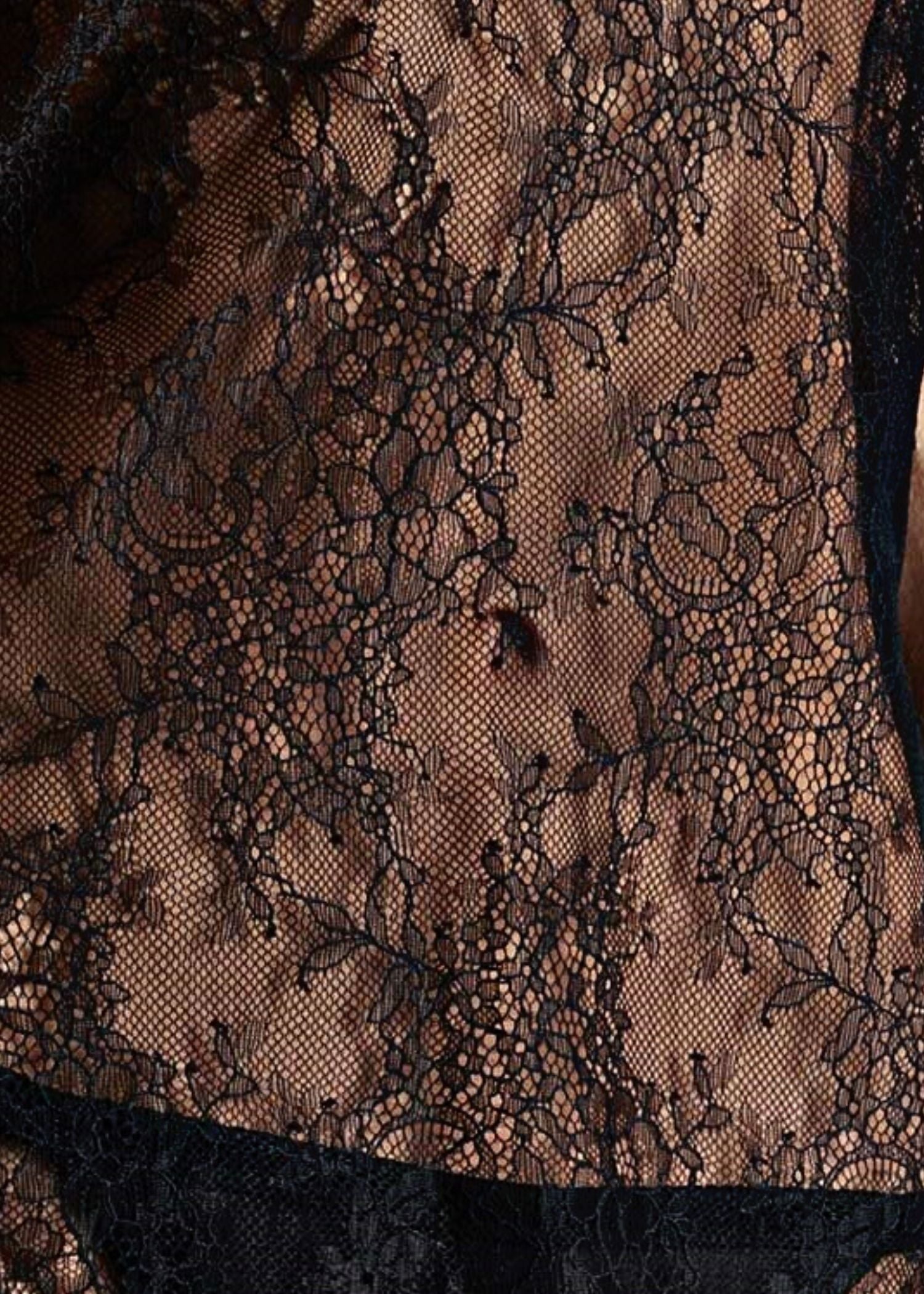 Maison Close Rendez-vous Short Dress (Black Lace) | Avec Amour Sexy Lingerie