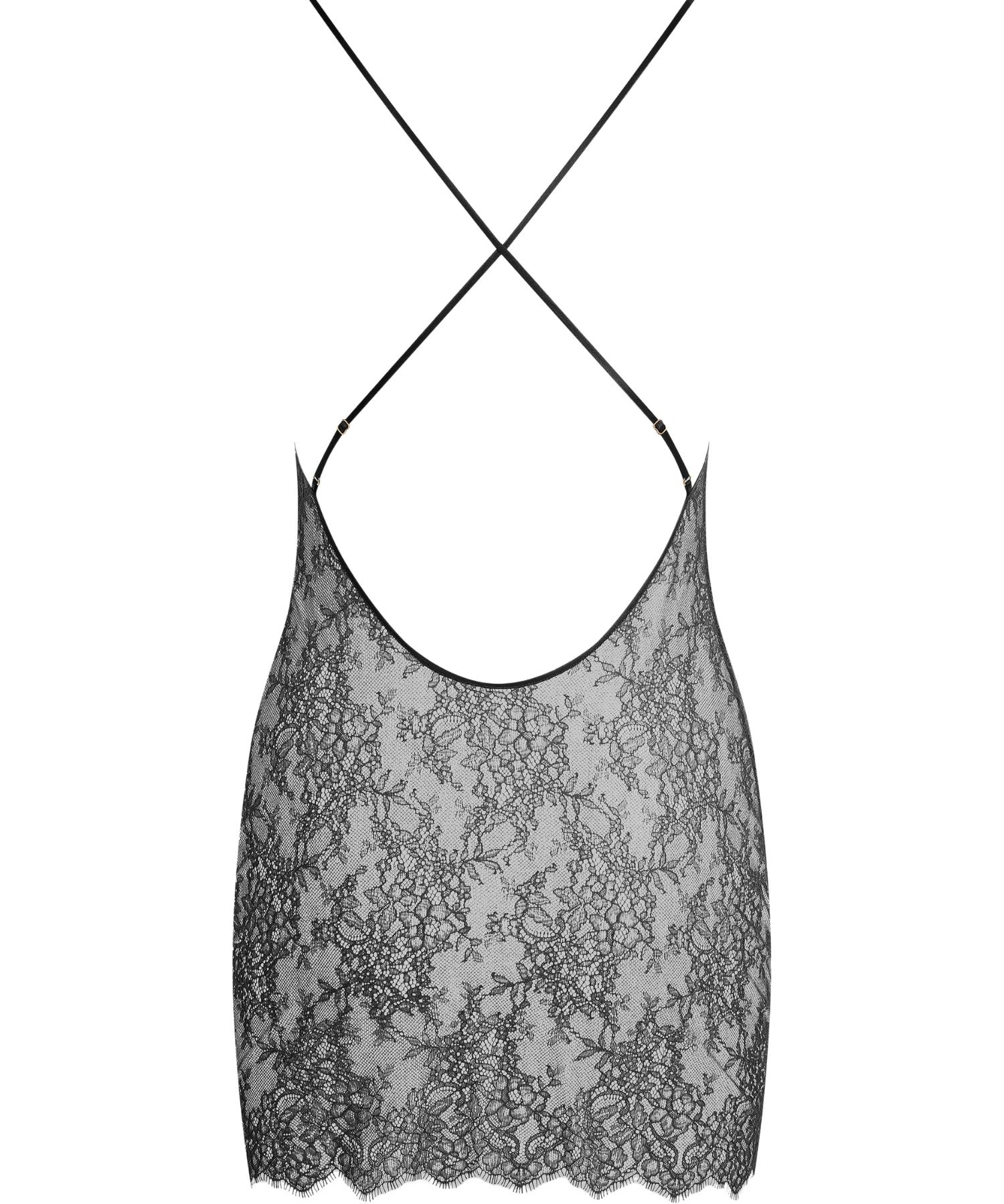Maison Close Rendez-vous Short Dress (Black Lace) | Avec Amour Sexy Lingerie