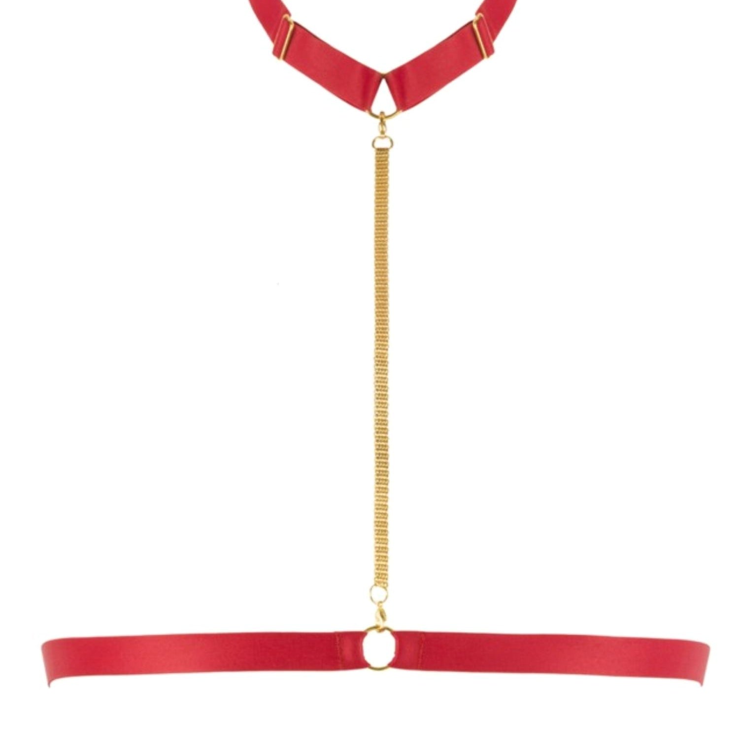Maison Close Tapage Nocturne Harness (Red) | Bodywear | Sexy Lingerie