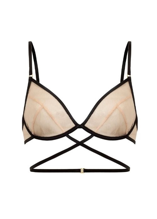 Perilla Apologise Dark Mesh Bra | Sexy Lingerie