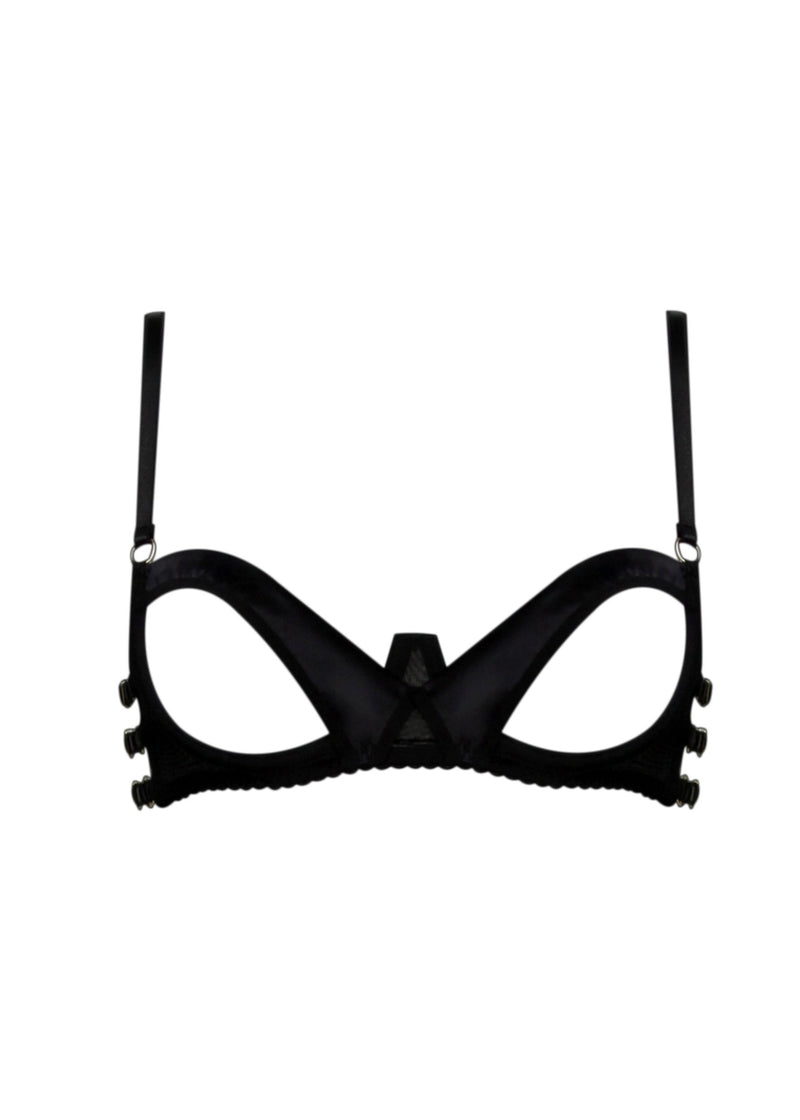 Dahlia Cupless Bra-Bras-ELF Zhou-AvecAmourLingerie