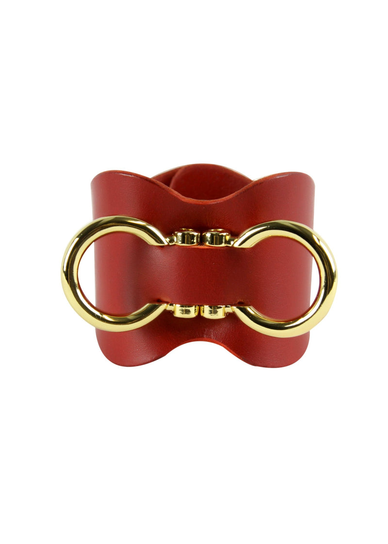 Monarch (Red) Cuff-Accessories-ELF Zhou-AvecAmourLingerie