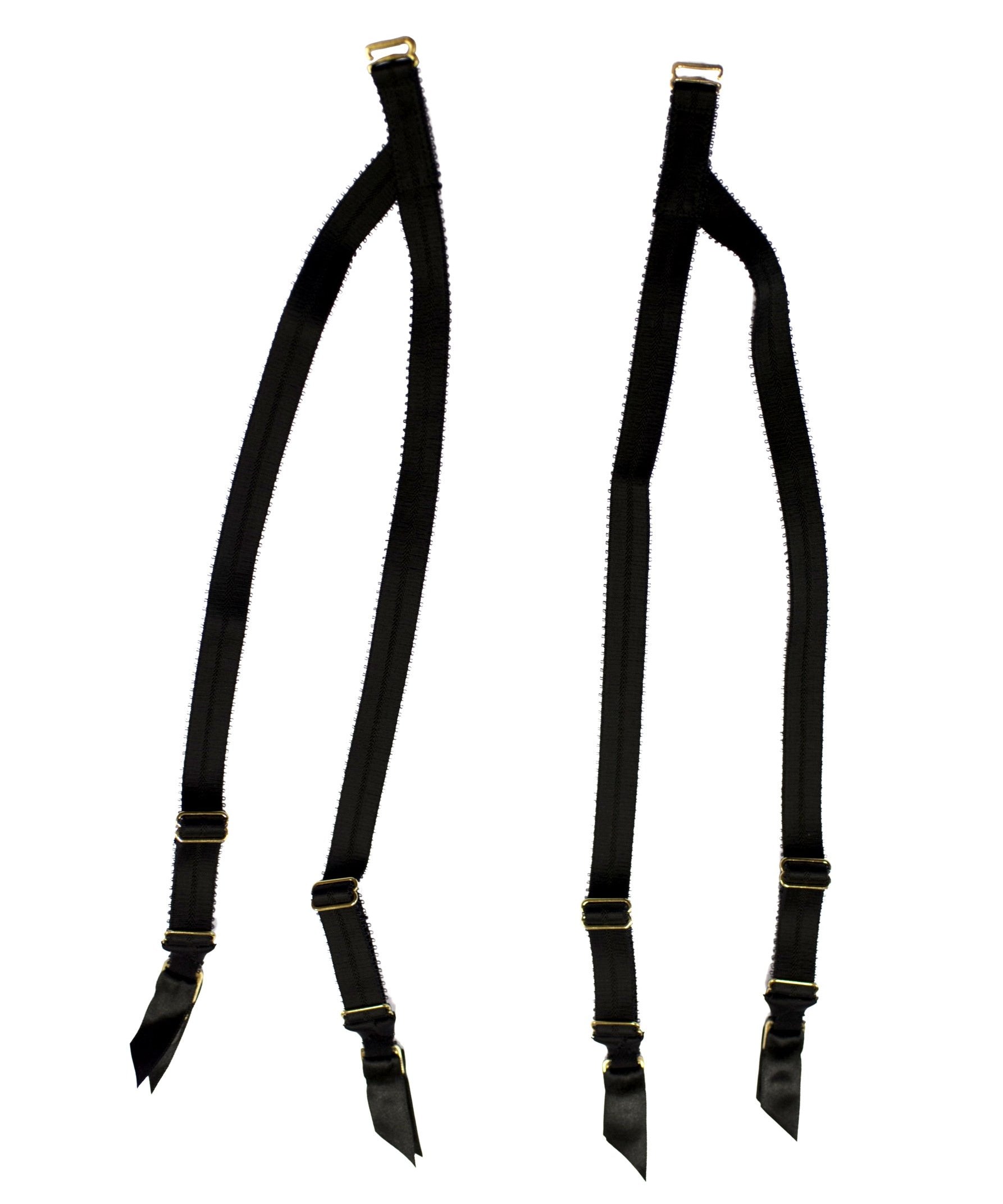 Tisja Damen Angel or Siren (Black) Garter - Avec Amour Lingerie Boutique