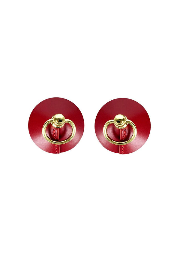 Mini Ring Nipplets (Red)-Accessories-ELF Zhou-AvecAmourLingerie