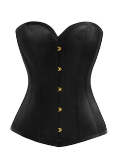 UPKO Black Overbust Corset | Avec Amour Luxury Sexy Lingerie