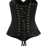 UPKO Black Overbust Corset | Avec Amour Luxury Sexy Lingerie
