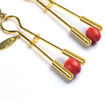 UPKO Snowflake Chain Nipple Clamps (Gold) - Bedroom Fun | Avec Amour Sexy Lingerie