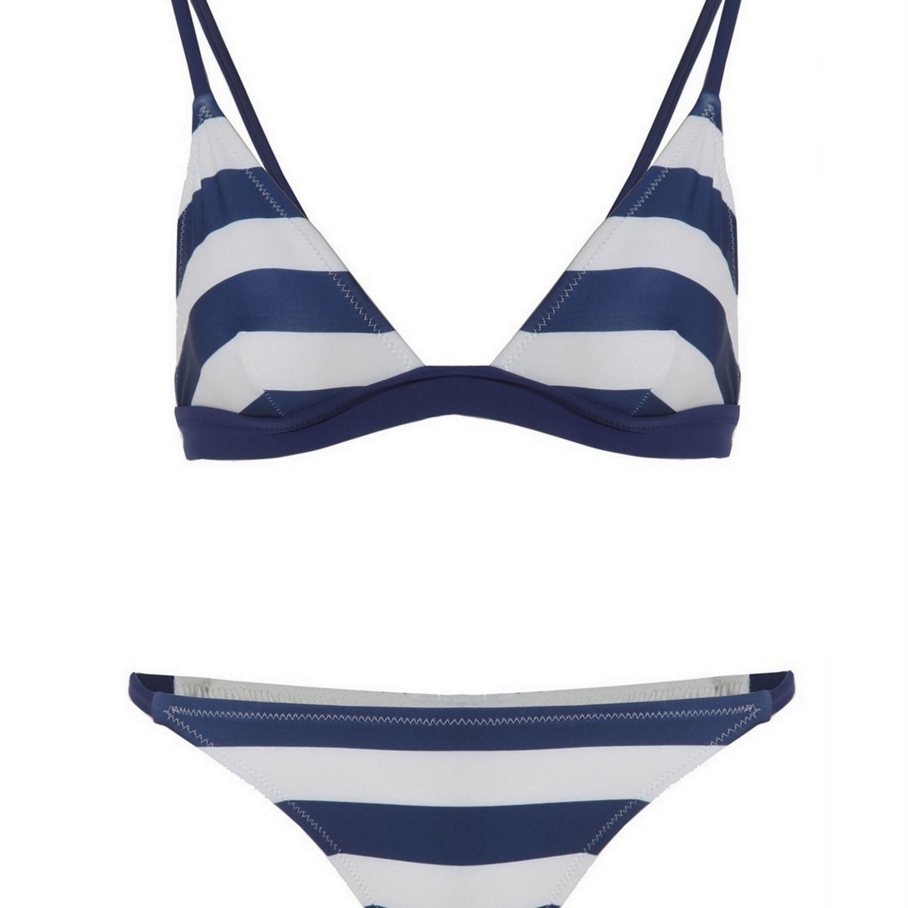 The Morgan Top & Mia Bottom Bikini Swimwear-Swimwear-Solid & Striped-AvecAmourLingerie