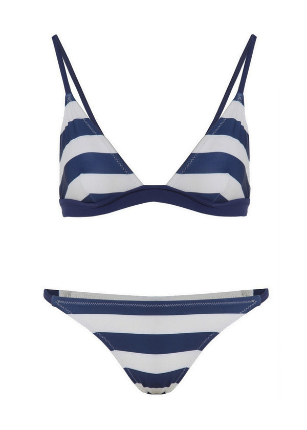 The Morgan Top & Mia Bottom Bikini Swimwear-Swimwear-Solid & Striped-AvecAmourLingerie